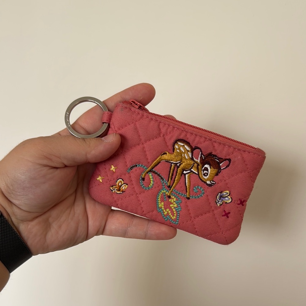 Vera Bradley Disney Bambi coin purse